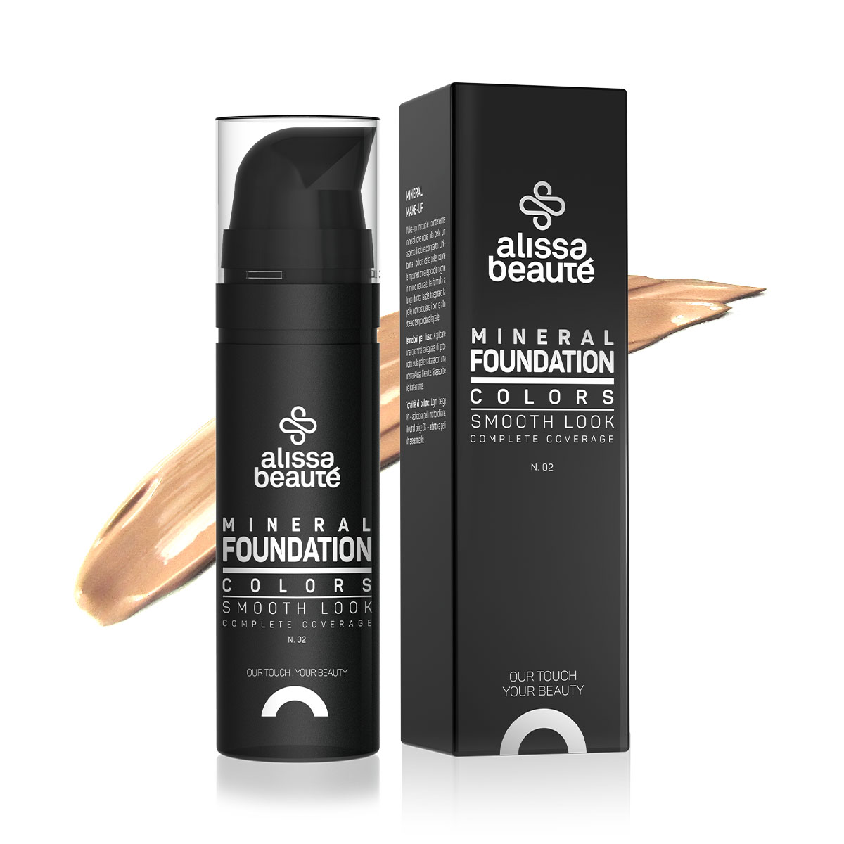 Minerální make-up 02 neutrální béžový A246 | 35 ml (obrázek 4)
