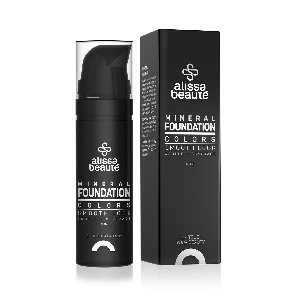 Levně Minerální make-up 02 neutrální béžový A246 | 35 ml