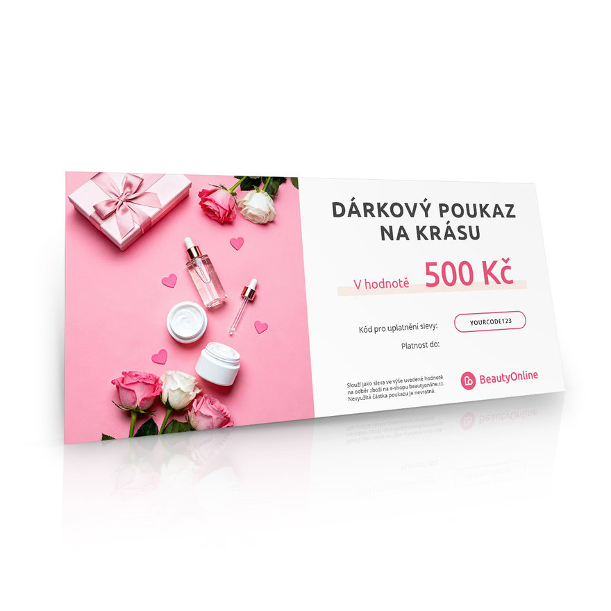 Dárkový poukaz v hodnotě 500 Kč | Z lásky