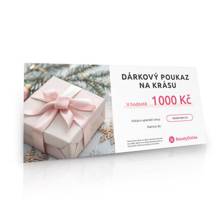 Dárkový poukaz v hodnotě 1000 Kč | Vánoční