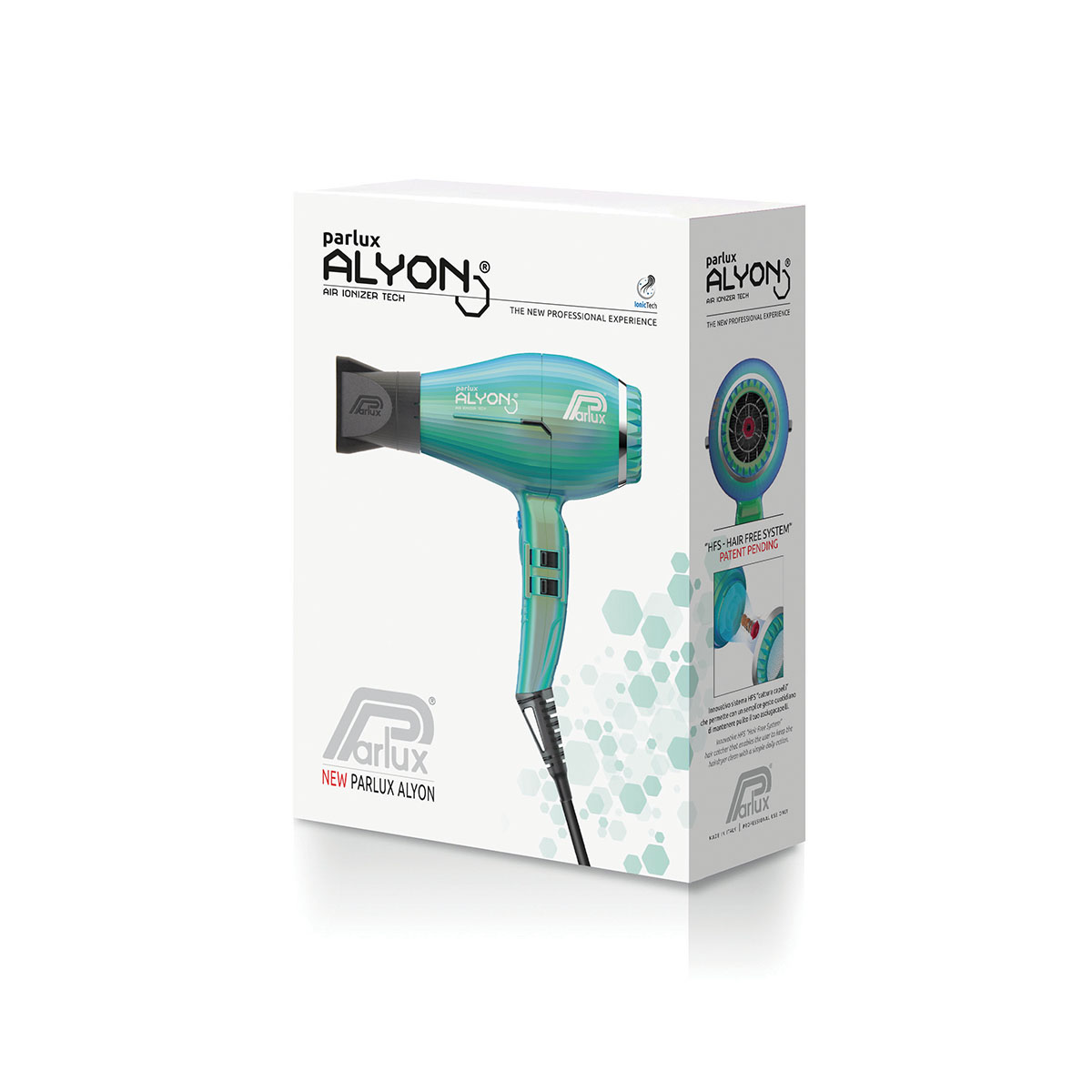 Ionizační fén Parlux Alyon - jade | 2.250 W - nefritový (obrázek 6)