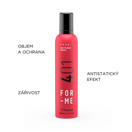 Strukturační objemová pěna Give Me Body Mousse č. 401 | 300 ml
