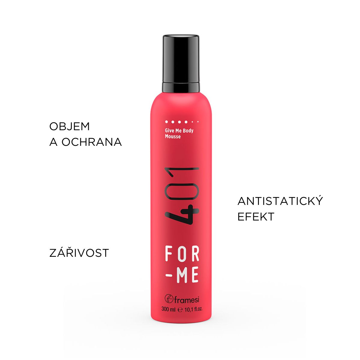 Strukturační objemová pěna Give Me Body Mousse č. 401 | 300 ml (obrázek 4)
