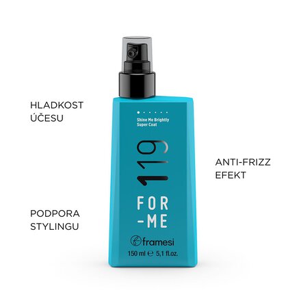 Vyhlazující glazura s efektem zrcadla Shine Me Brightly Super Coat č. 119 | 150 ml