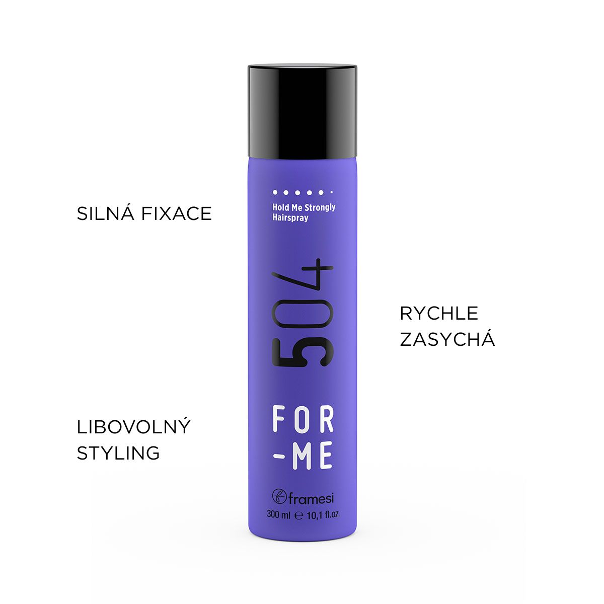 Mechanický lak pro strukturovaný vzhled a silnou fixaci Hold Me Strongly č. 504 | 300 ml (obrázek 4)