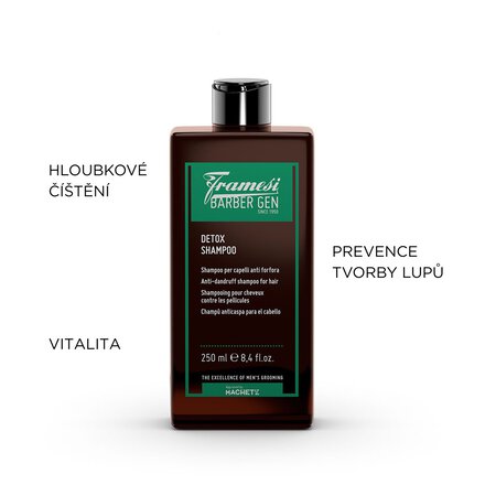 Detoxikační šampon Detox Deep | 250 ml