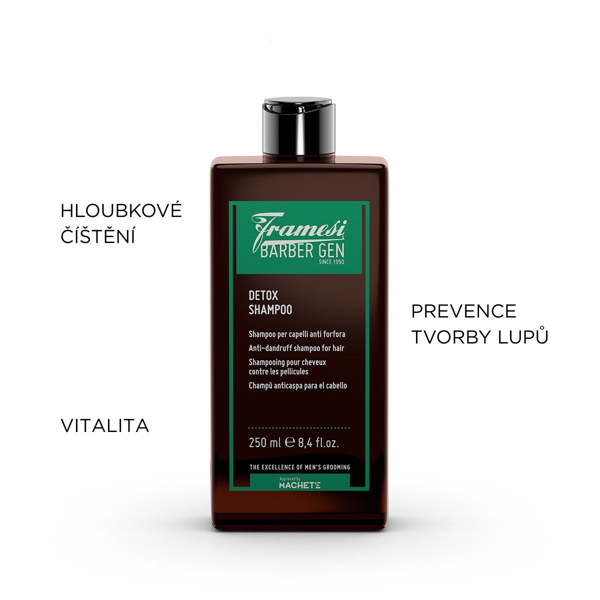 Detoxikační šampon Detox Deep | 250 ml (obrázek 4)
