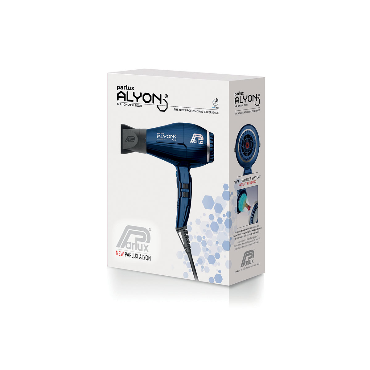 Ionizační fén Parlux Alyon - night blue | 2.250 W - tmavě modrý (obrázek 4)