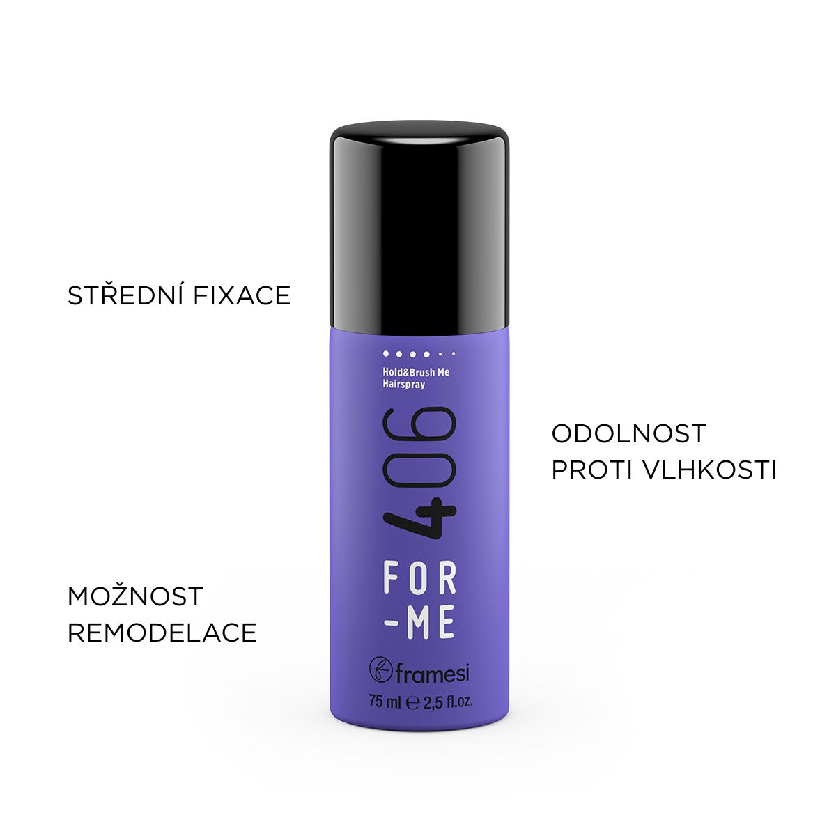 Remodelační mini lak se střední fixací Hold & Brush Me č. 406 | 75 ml (obrázek 4)
