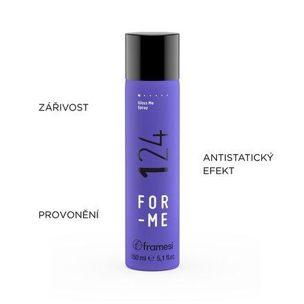 Lesk ve spreji Gloss Me Spray č. 124 | 150 ml