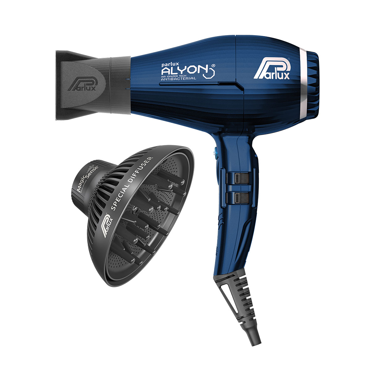 Set Parlux Alyon | fén Night Blue + difuzér Magic Sense (obrázek 4)