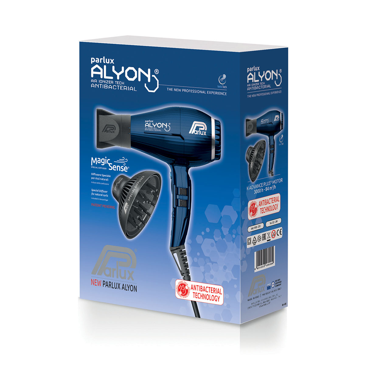 Set Parlux Alyon | fén Night Blue + difuzér Magic Sense (obrázek 6)
