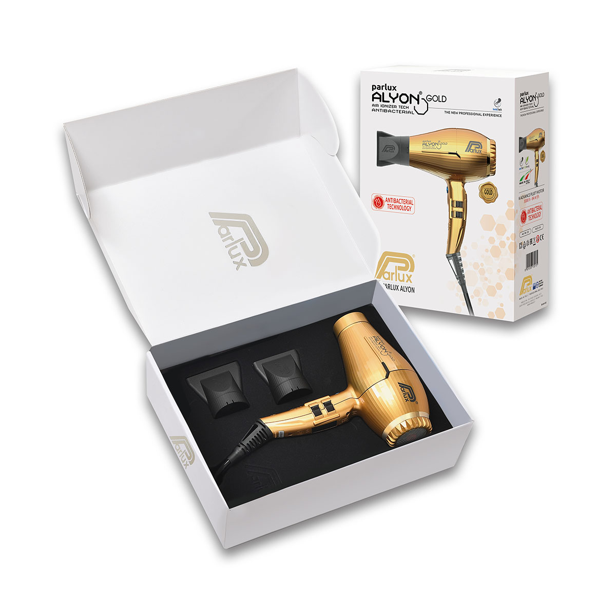 Ionizační fén Parlux Alyon - gold | 2.250 W - zlatý (obrázek 4)