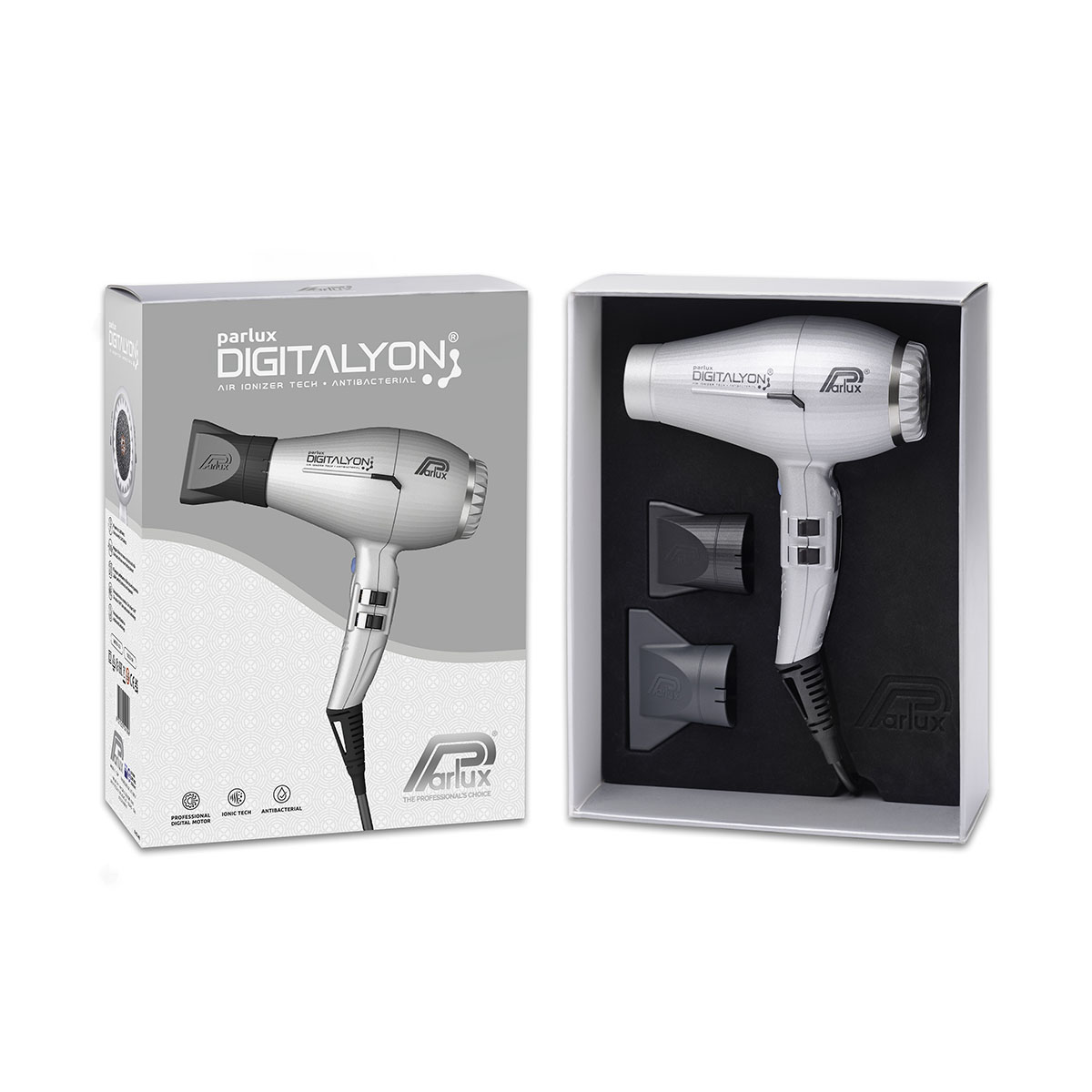 Ionizační fén Parlux Digitalyon 2400 W | stříbrný (obrázek 6)