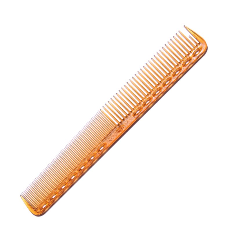 Stříhací a stylingový hřeben YS-339/9 délky 180 mm | camel/hnědá