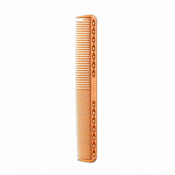 Stříhací a stylingový hřeben YS-339/9 délky 180 mm | camel/hnědá