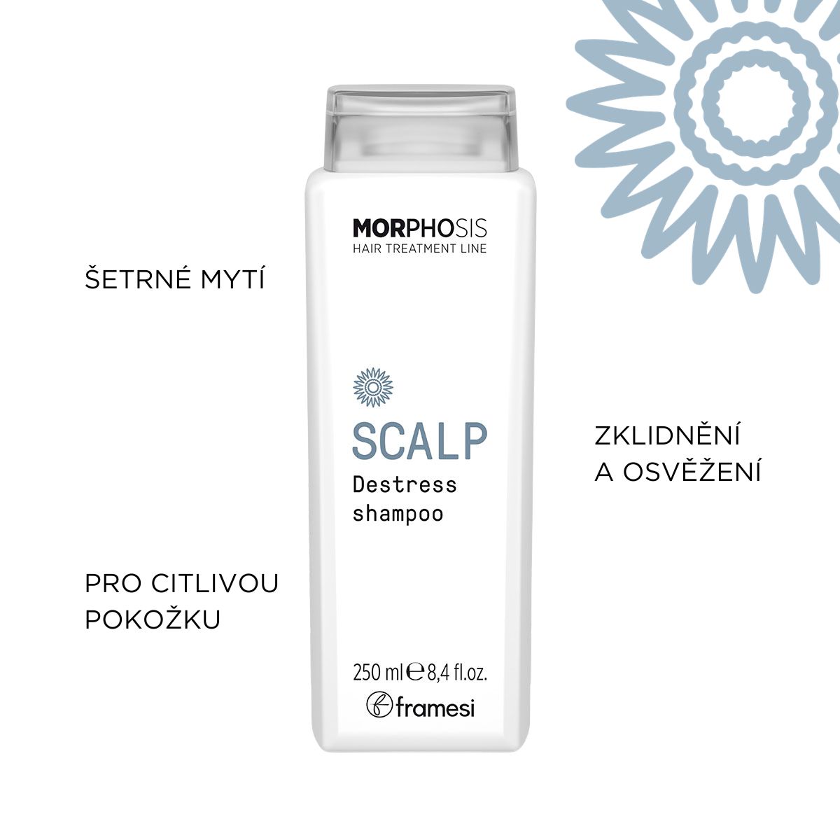 Zklidňující šampon pro citlivou vlasovou pokožku Scalp Destress Shampoo | 250 ml (obrázek 4)