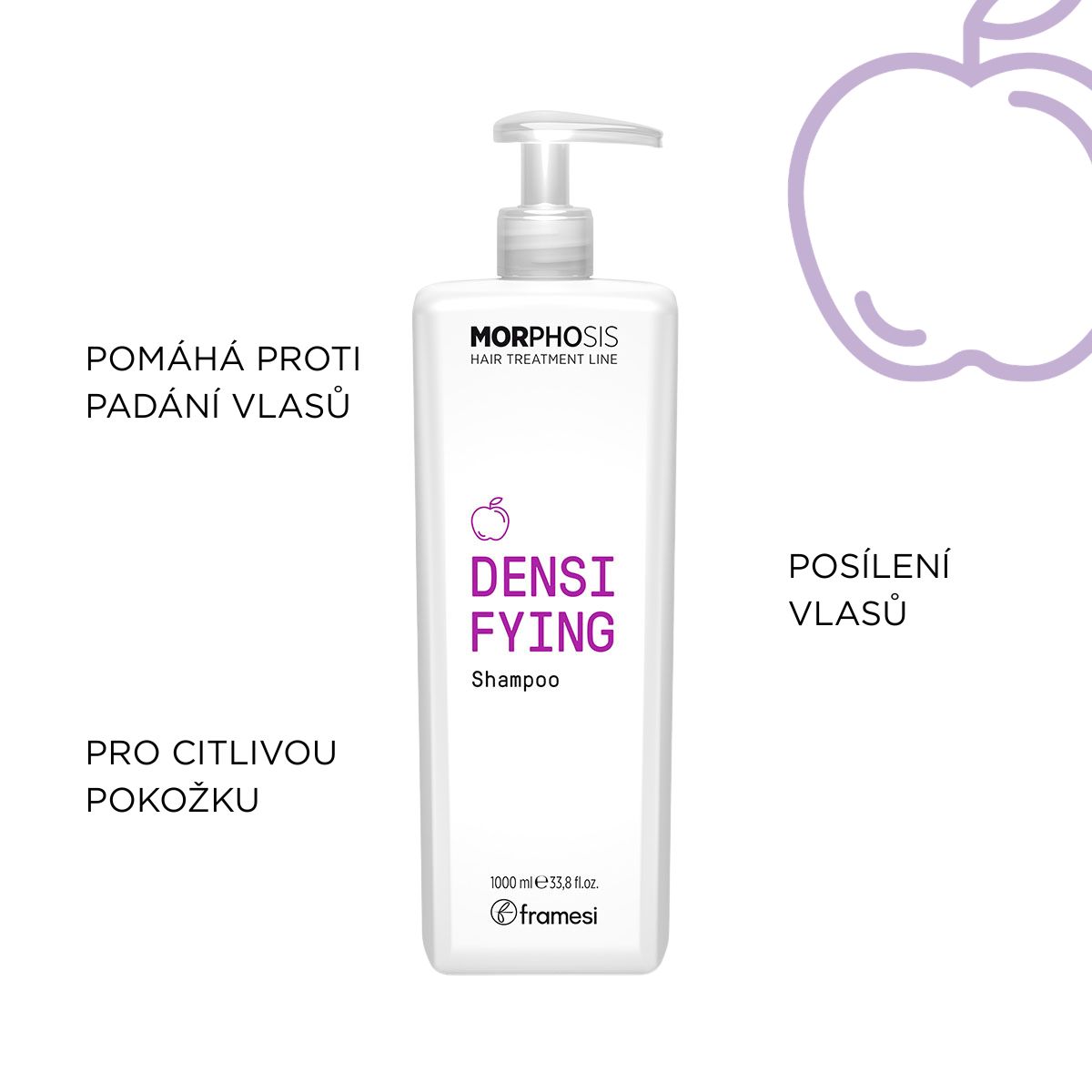 Posilující šampon pro podporu růstu, na citlivou vlasovou pokožku Densifying Shampoo | 1000 ml (obrázek 4)
