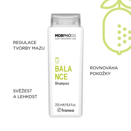 Čisticí šampon na mastné vlasy Balance Shampoo | 250 ml