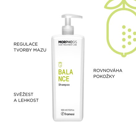 Čisticí šampon na mastné vlasy Balance Shampoo | 1 000 ml