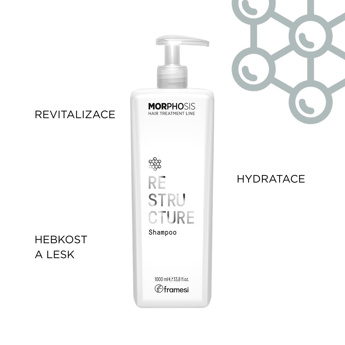 Restrukturační šampon Restructure Shampoo | 1000 ml (obrázek 4)