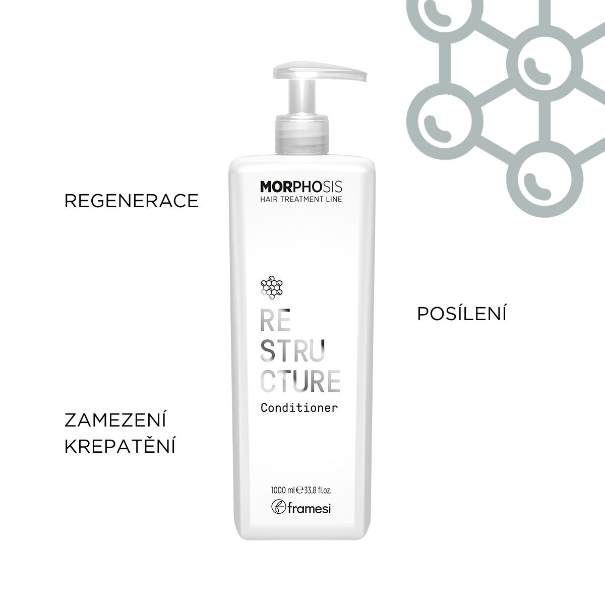 Restrukturační kondicionér Restructure Conditioner | 1000 ml (obrázek 4)