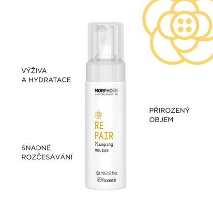 Pěna pro vyplnění jemných vlasů Repair Plumping Mousse | 150 ml 