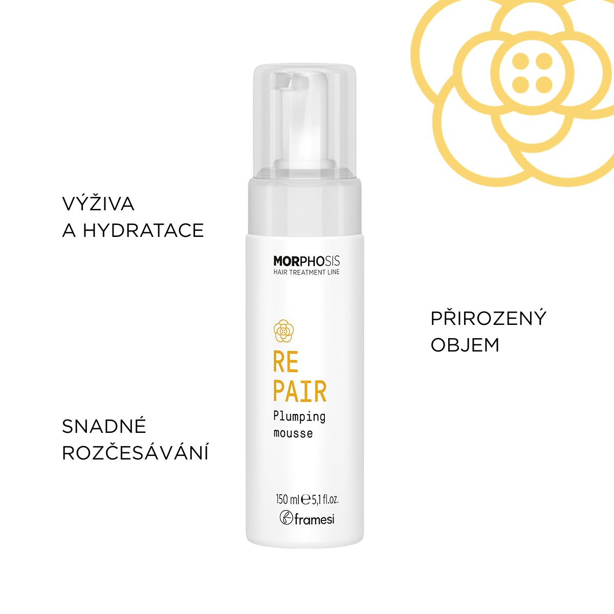 Pěna pro vyplnění jemných vlasů Repair Plumping Mousse | 150 ml (obrázek 6)