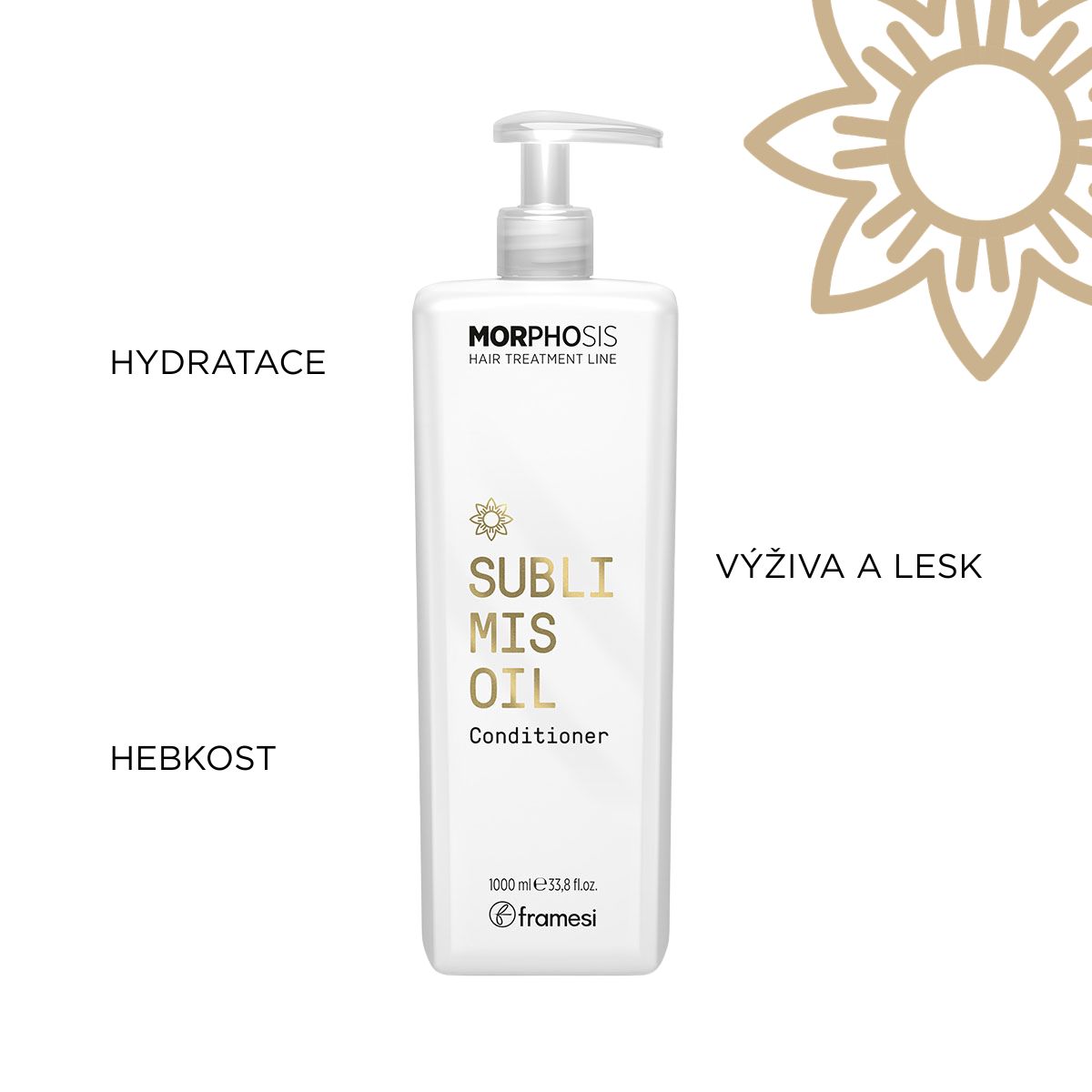 Hydratační kondicionér Sublimis Oil Conditioner | 1000 ml (obrázek 6)