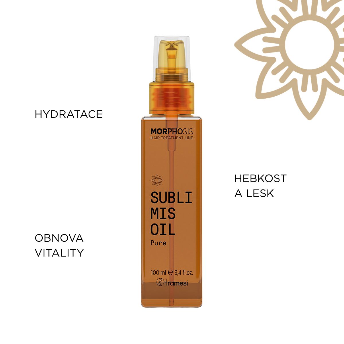Hydratační vlasový olej Sublimis Pure Oil | 100 ml (obrázek 6)