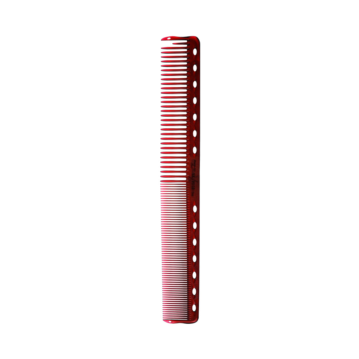 Levně Stříhací hřeben Y.S. Park YS-s339 Slim 175 mm | červený