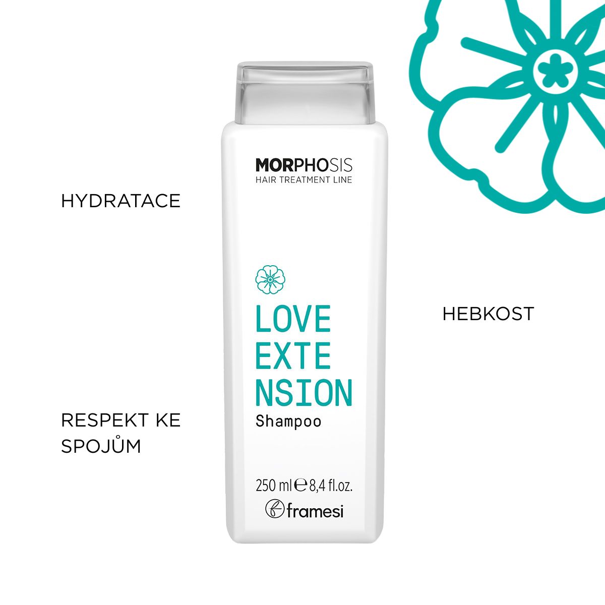 Šampon na prodloužené vlasy Love Extension | 250 ml (obrázek 4)