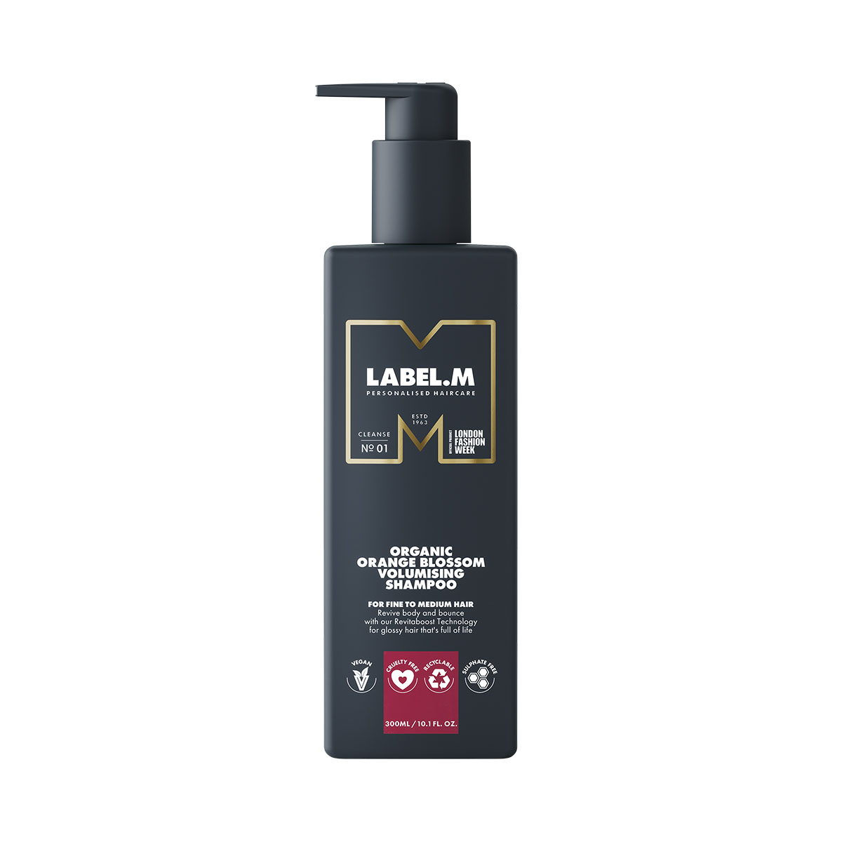 Levně Organic Orange Blossom objemový šampon s vytažky z pomerančového květu | 300 ml