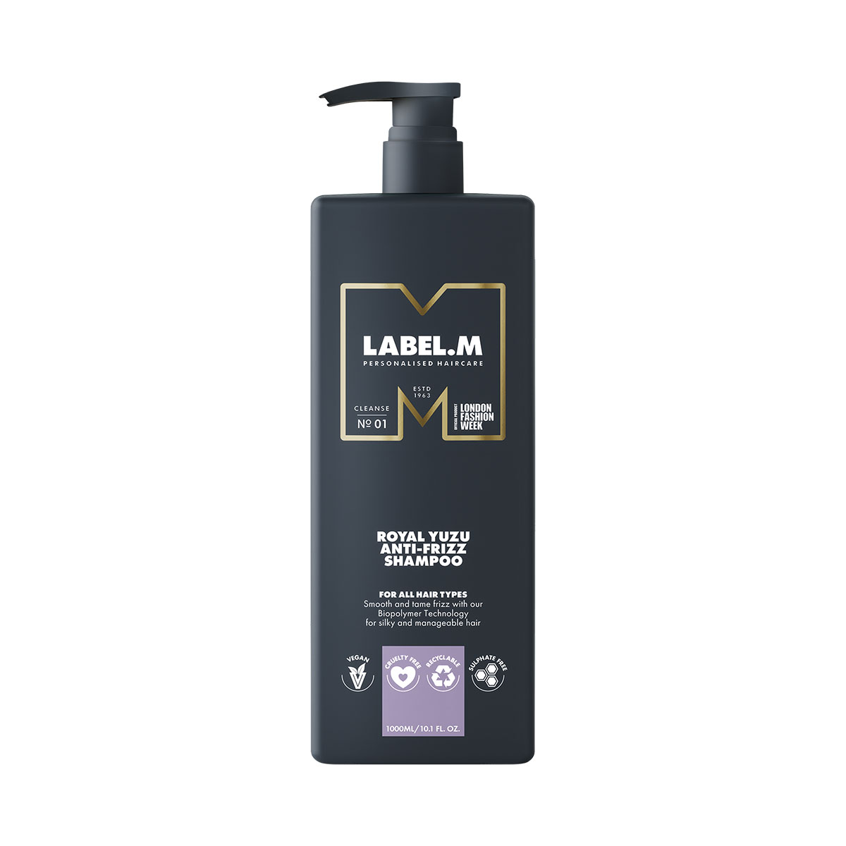 Royal Yuzu Anti-Frizz šampon proti krepatění | 1000 ml