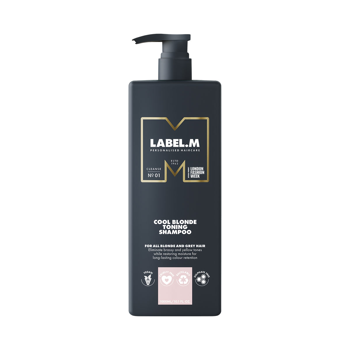 Cool Blonde tónovací šampon | 1000 ml