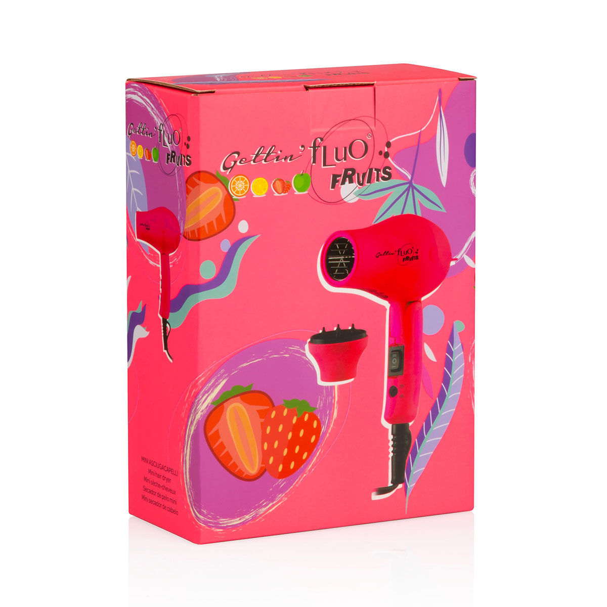 Cestovní fén Gettin´Fluo Fruits | růžový (obrázek 2)
