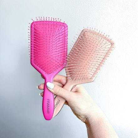 Kartáč Framar Paddle růžový | Pinky Swear
