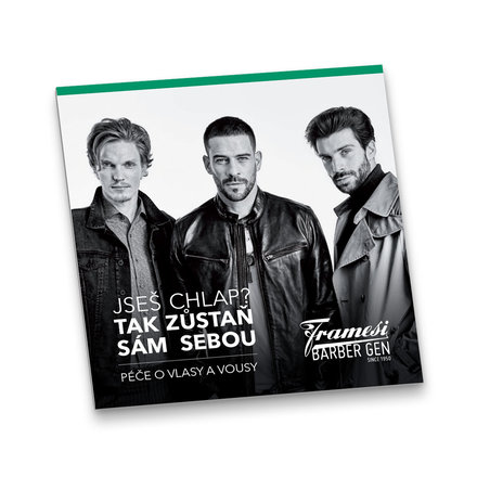 Katalog pánské péče Framesi Barber Gen