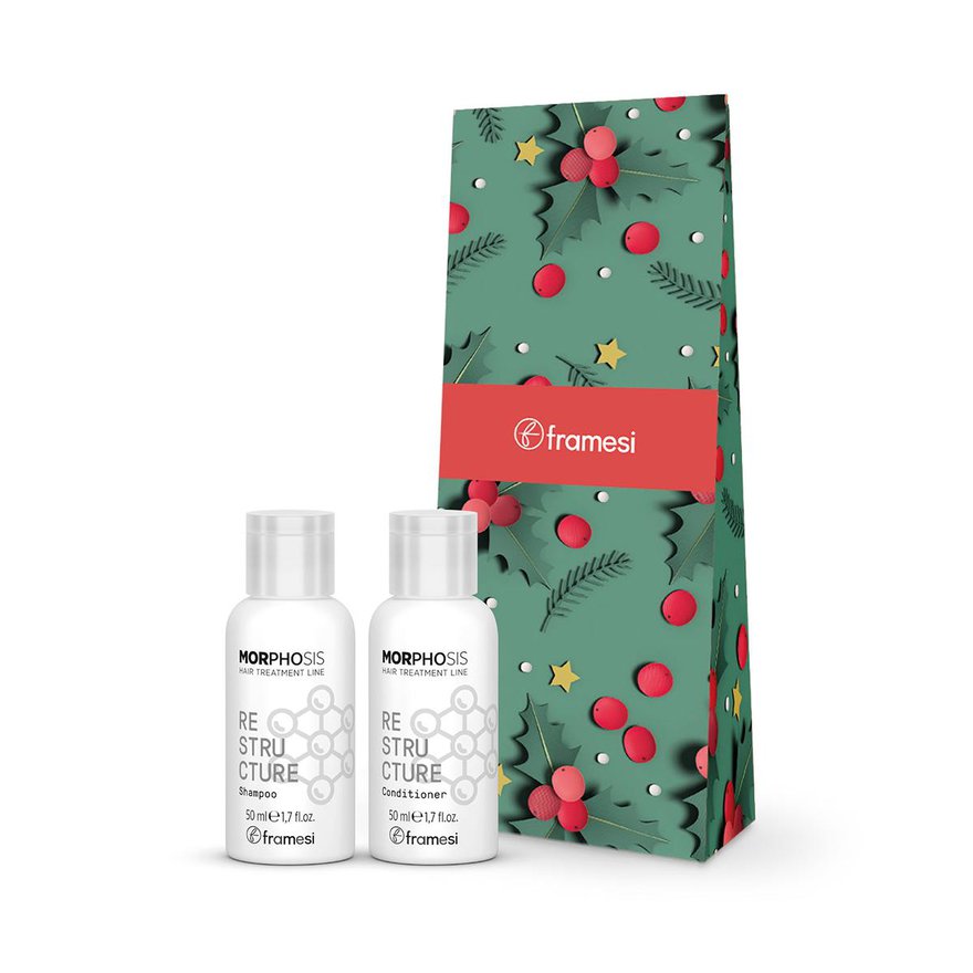 Vánoční mini set Restructure šampon + kondicioner | 50 + 50 ml