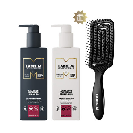 Výhodný set Amaranth | šampon a kondicionér + dárek kartáč