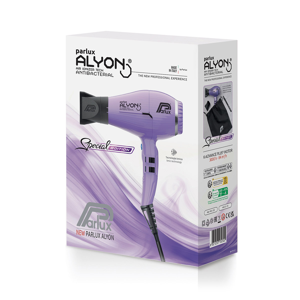 Ionizační fén Parlux Alyon -  | 2.250 W - fialový (obrázek 4)