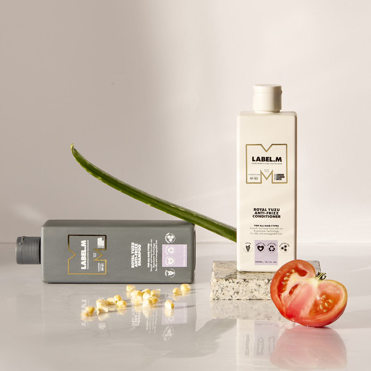Set Label.M | šampon a kondicionér Royal Yuzu + dárek maska (obrázek 4)