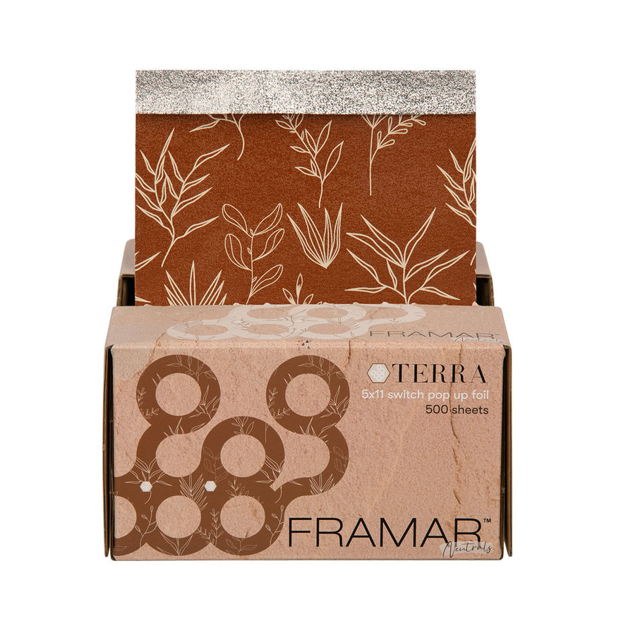 Texturovaná fólie TERRA | 13x28 cm 500 ks