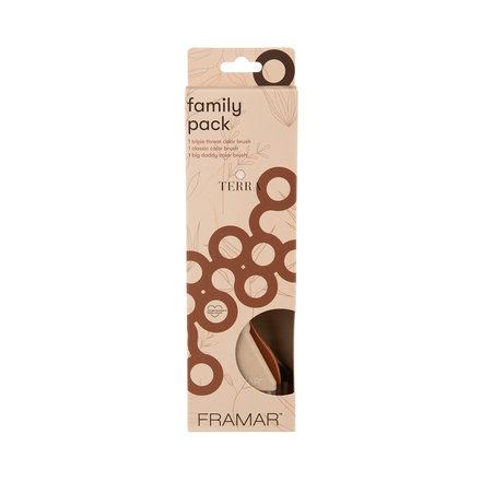 Set štětců Family Pack Terra | 3 ks