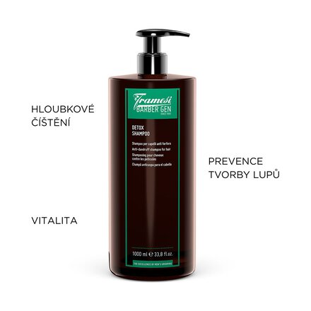 Detoxikační šampon Detox Deep | 1000 ml