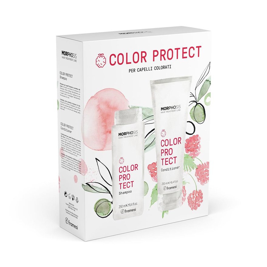 Kit Color Protect pro ochranu a zářivost barvených vlasů | šampon 250 ml + kondicionér 250 ml