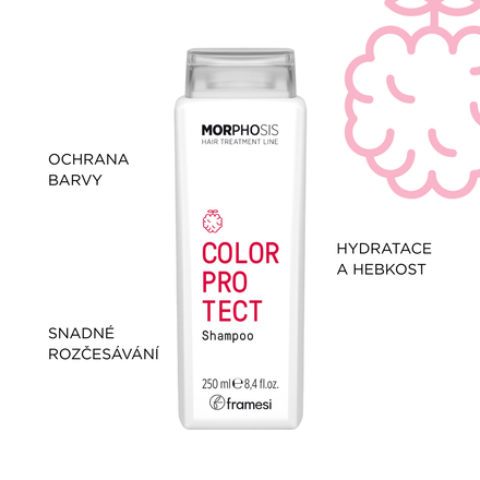 Kit Color Protect pro ochranu a zářivost barvených vlasů | šampon 250 ml + kondicionér 250 ml