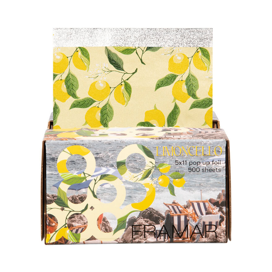 Texturovaná fólie Limoncello | 13×28 cm 500 ks