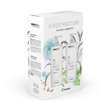 Kit Restructure pro obnovení struktury vlasů | šampon 1000 ml + kondicionér 1000 ml