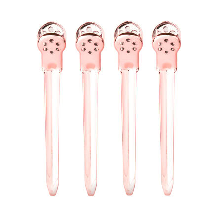 Kadeřnické pinety Framar Tight Tension 4 ks | Rose Gold